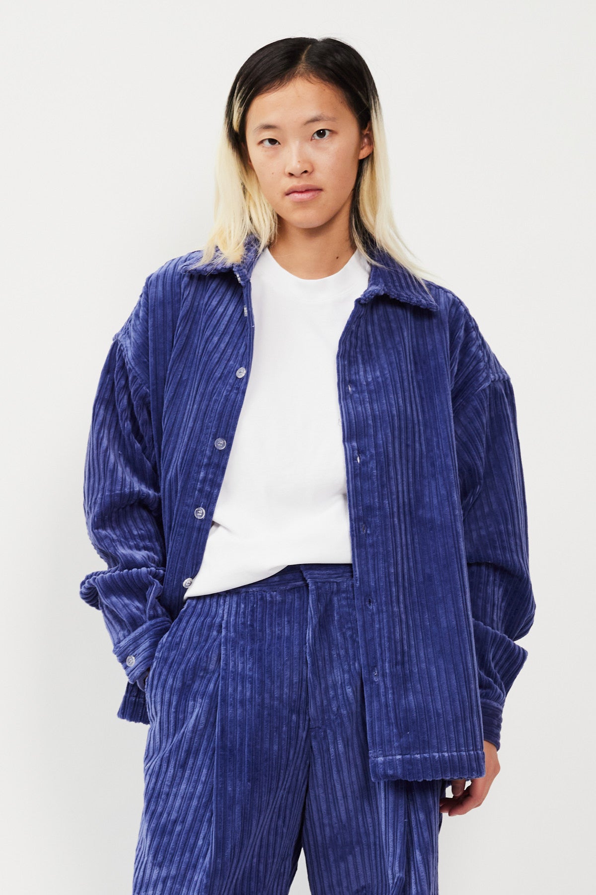 UPCYCLE SUPER LOOSE VELVET PANT