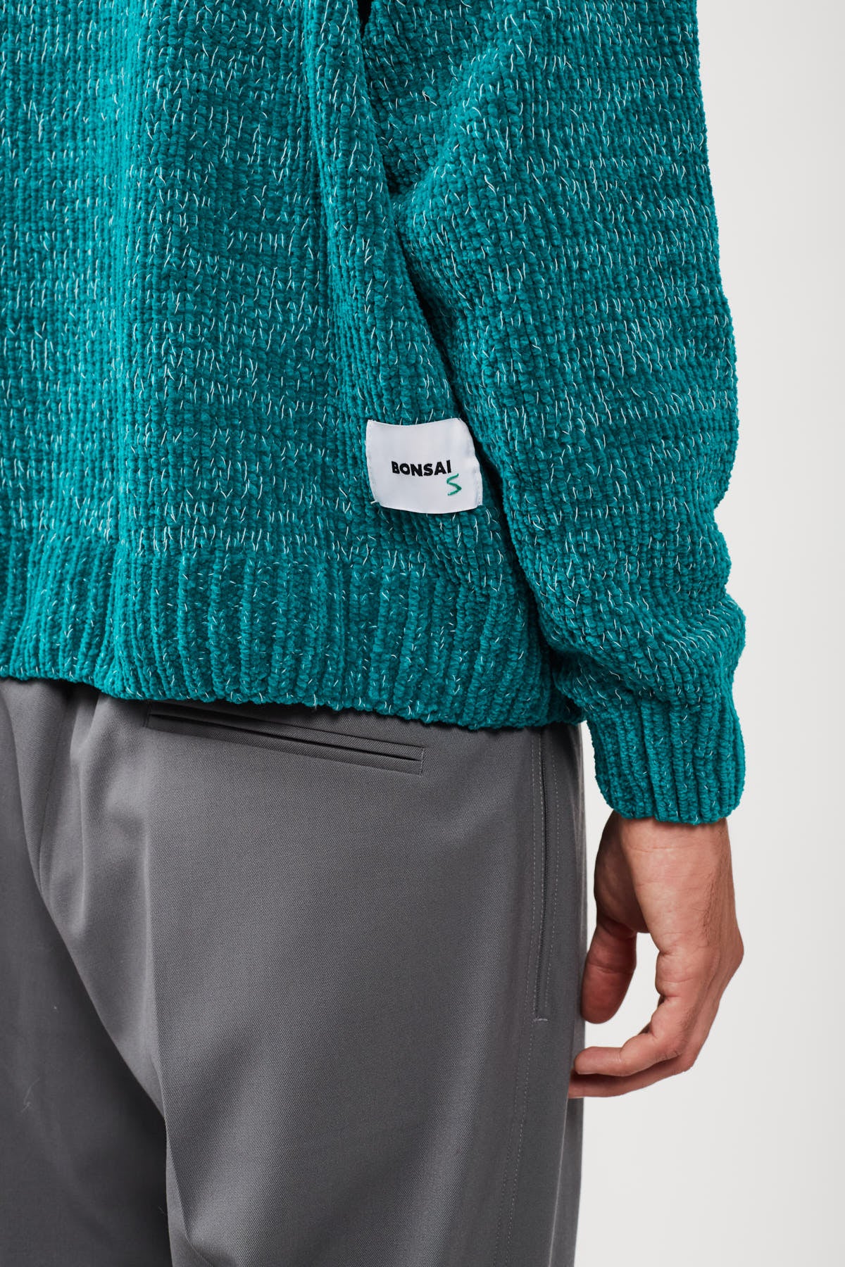 UPCYCLE CHENILLE POLO