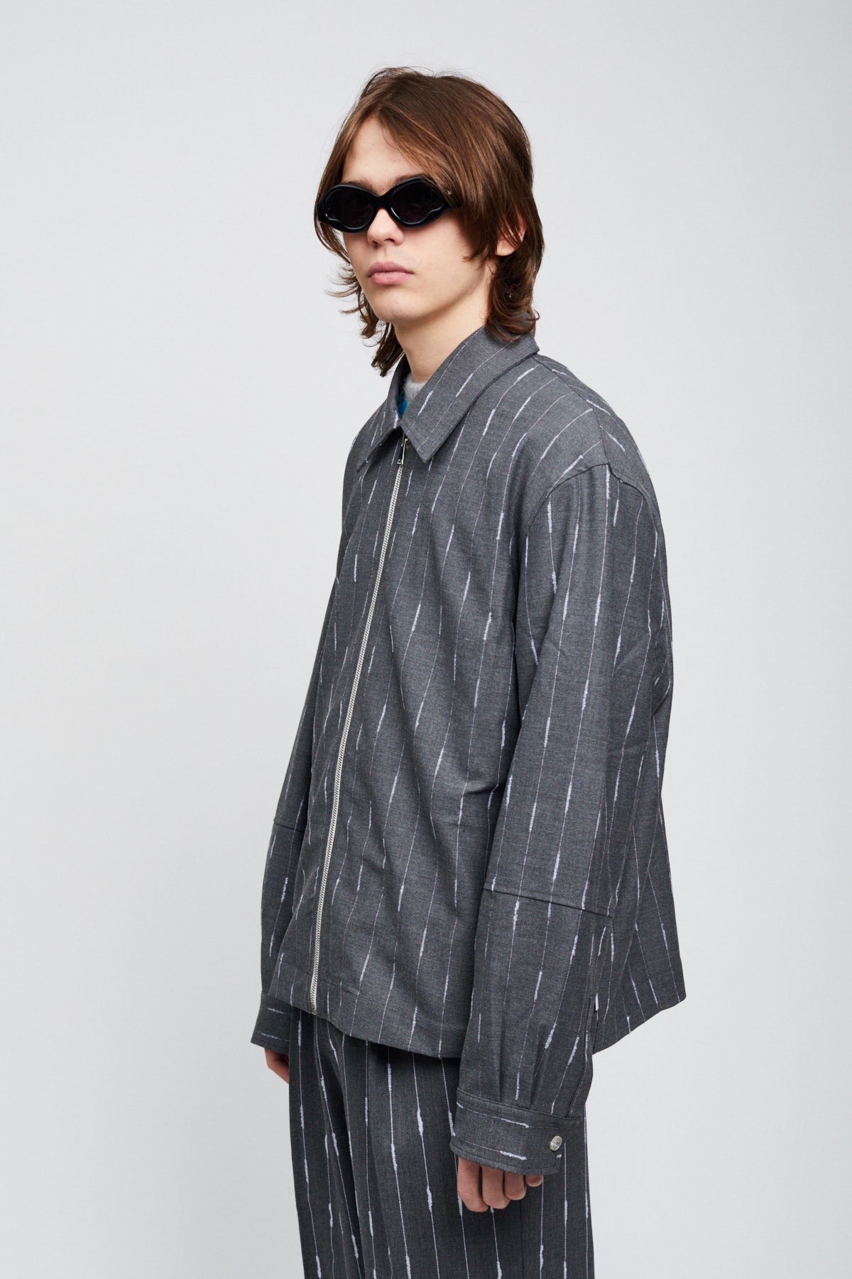 GESSATO ZIP SHIRT