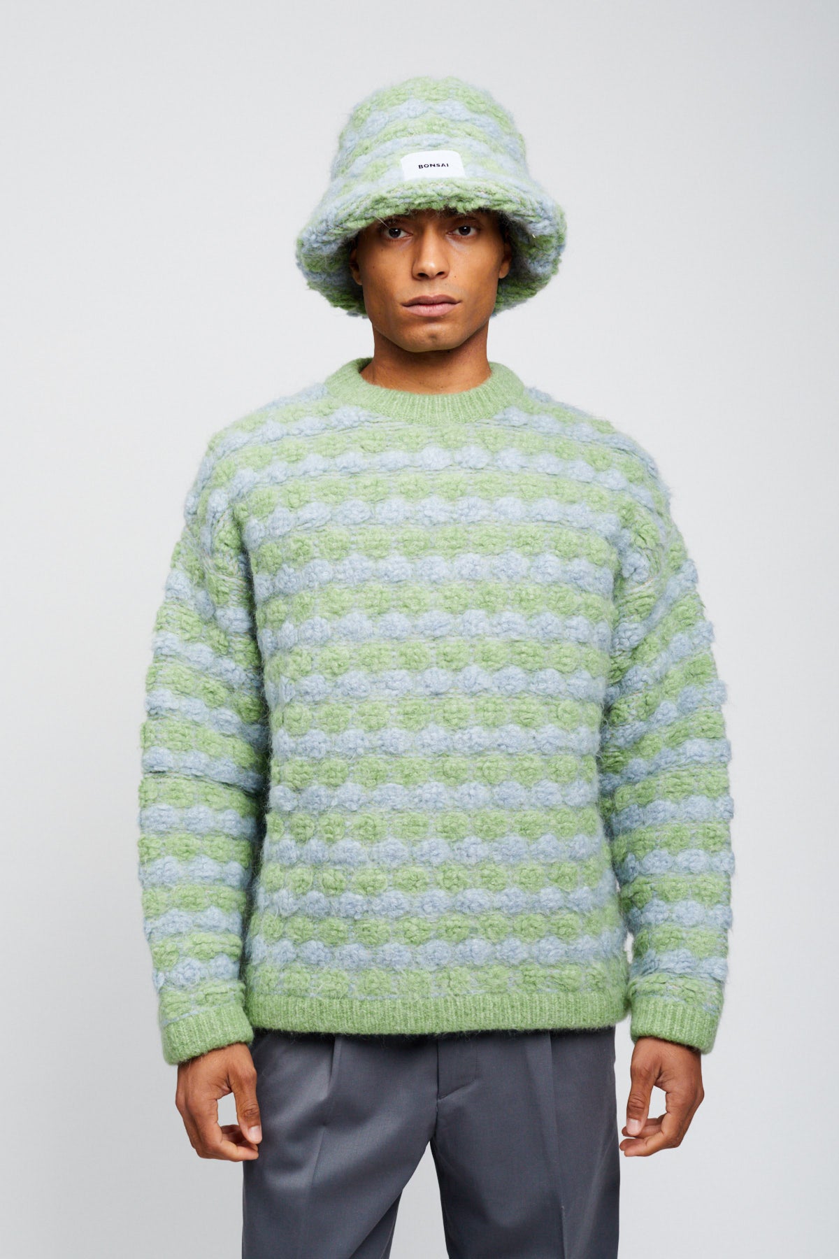 PUFF MOHAIR CREWNECK SWEATER