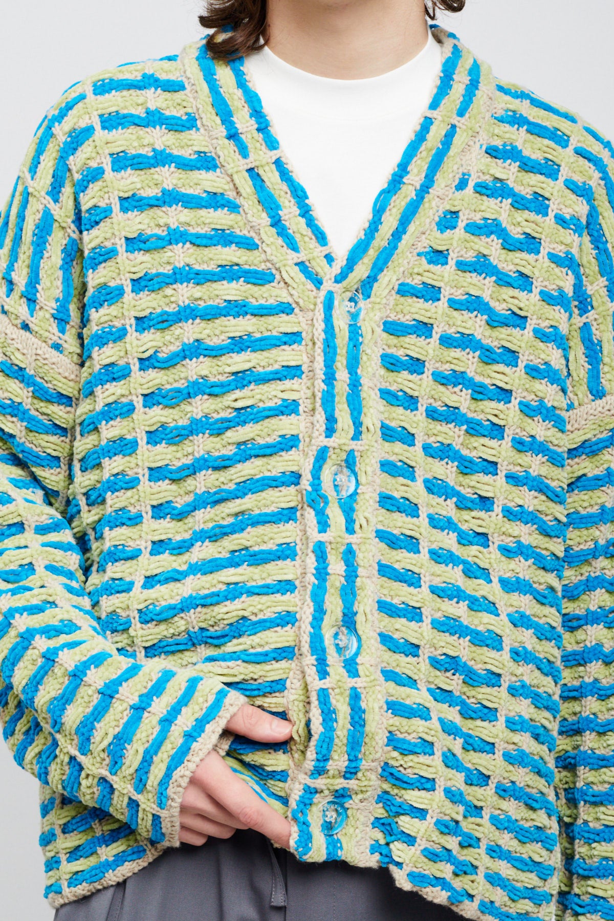 INTRECCIO KNIT CARDIGAN