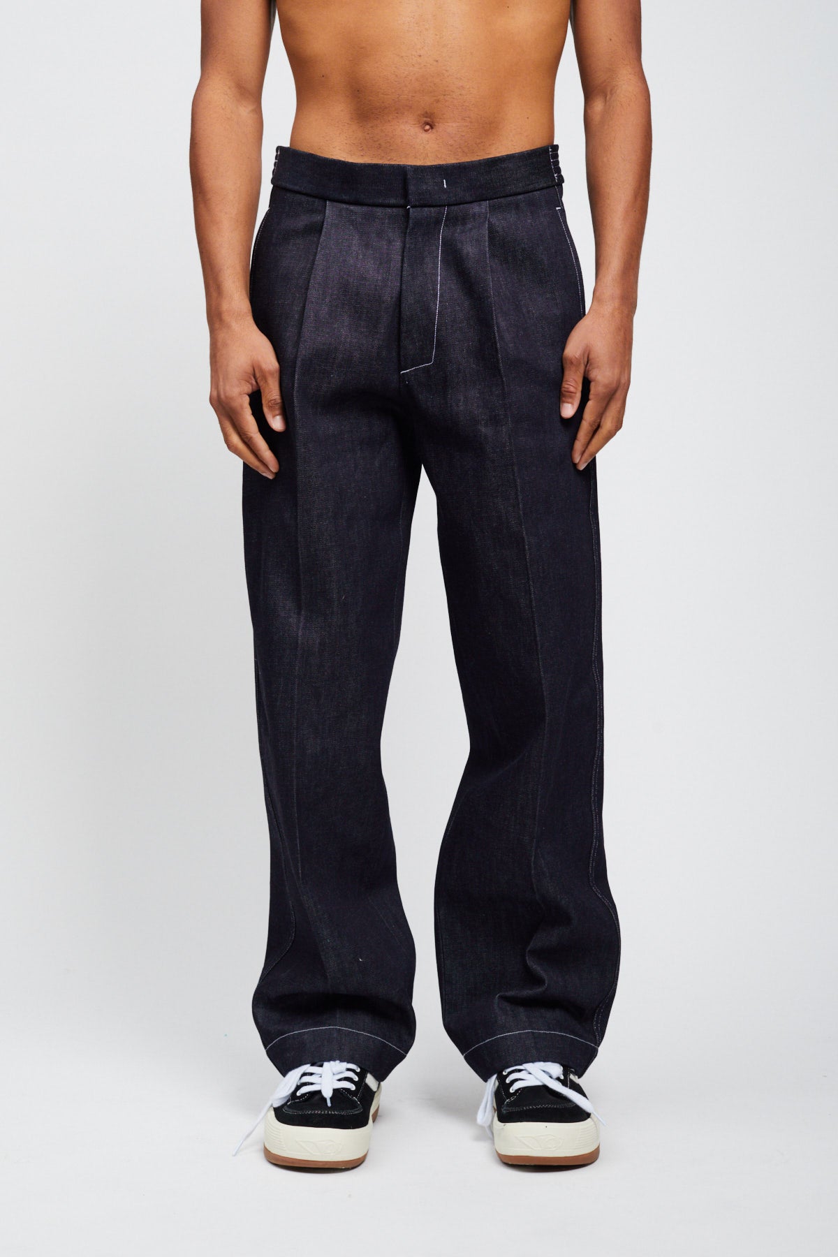 STUDIO DENIM LOOSE PANT