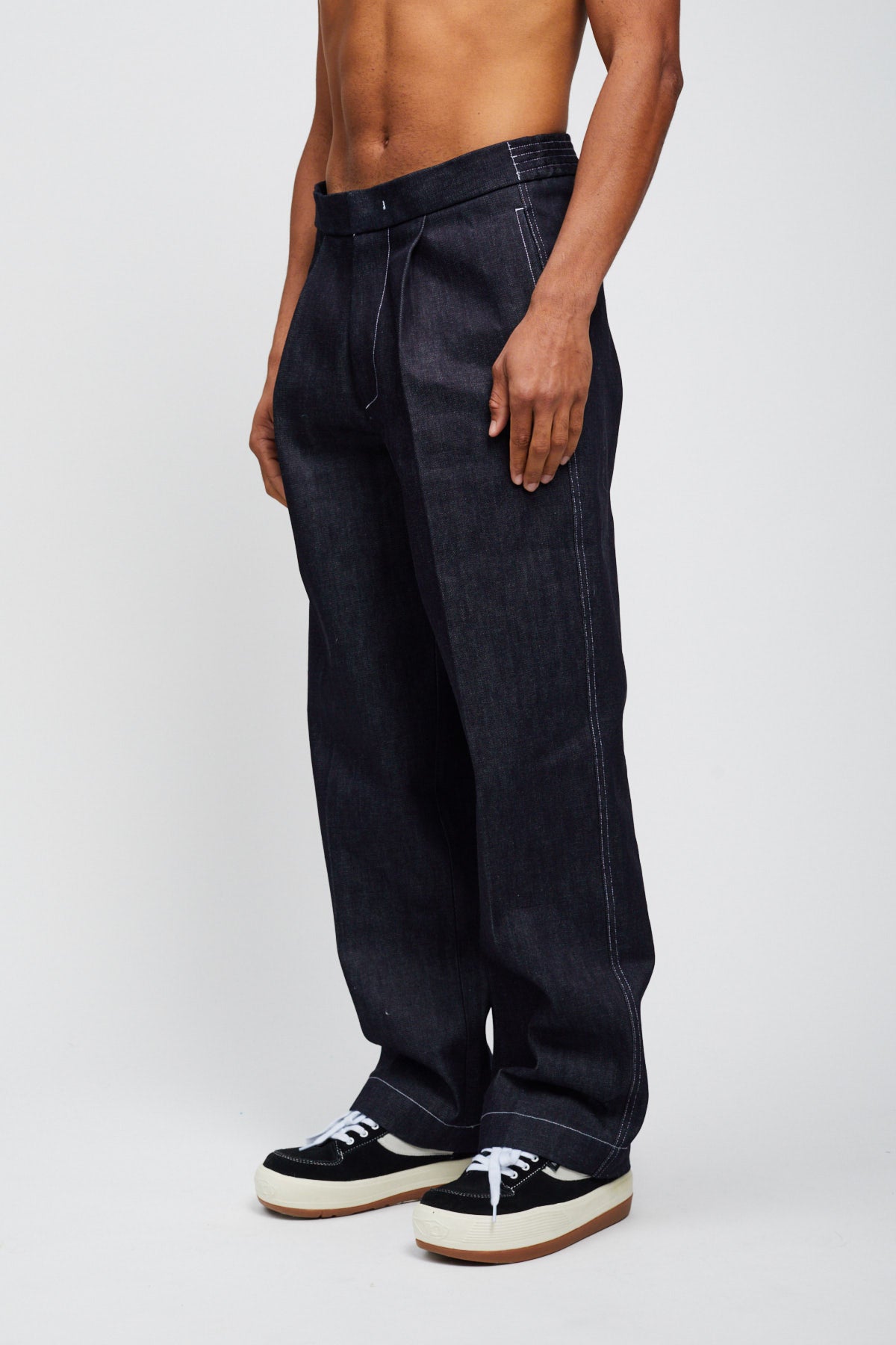 STUDIO DENIM LOOSE PANT