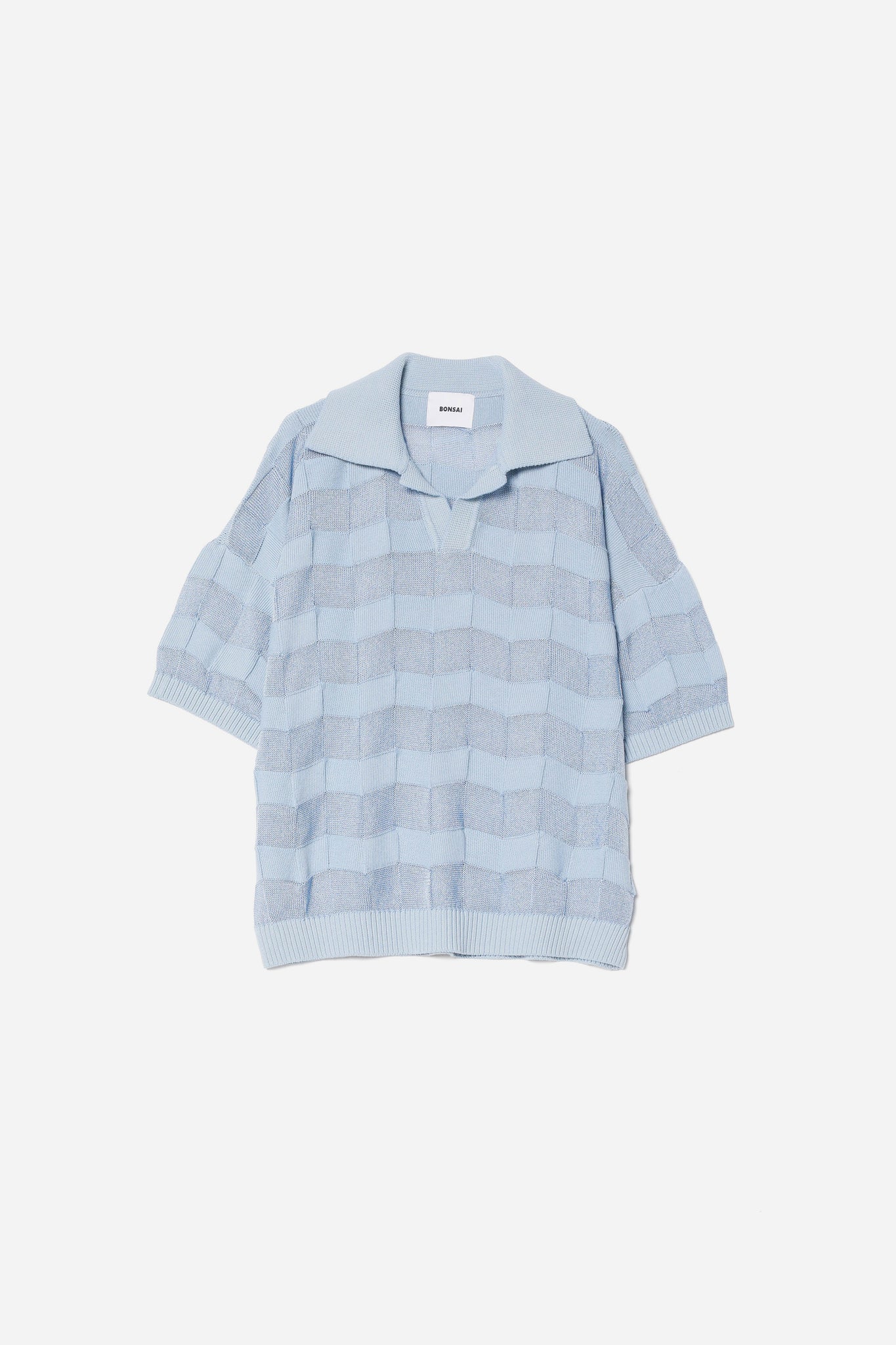 STRIPES KNIT POLO