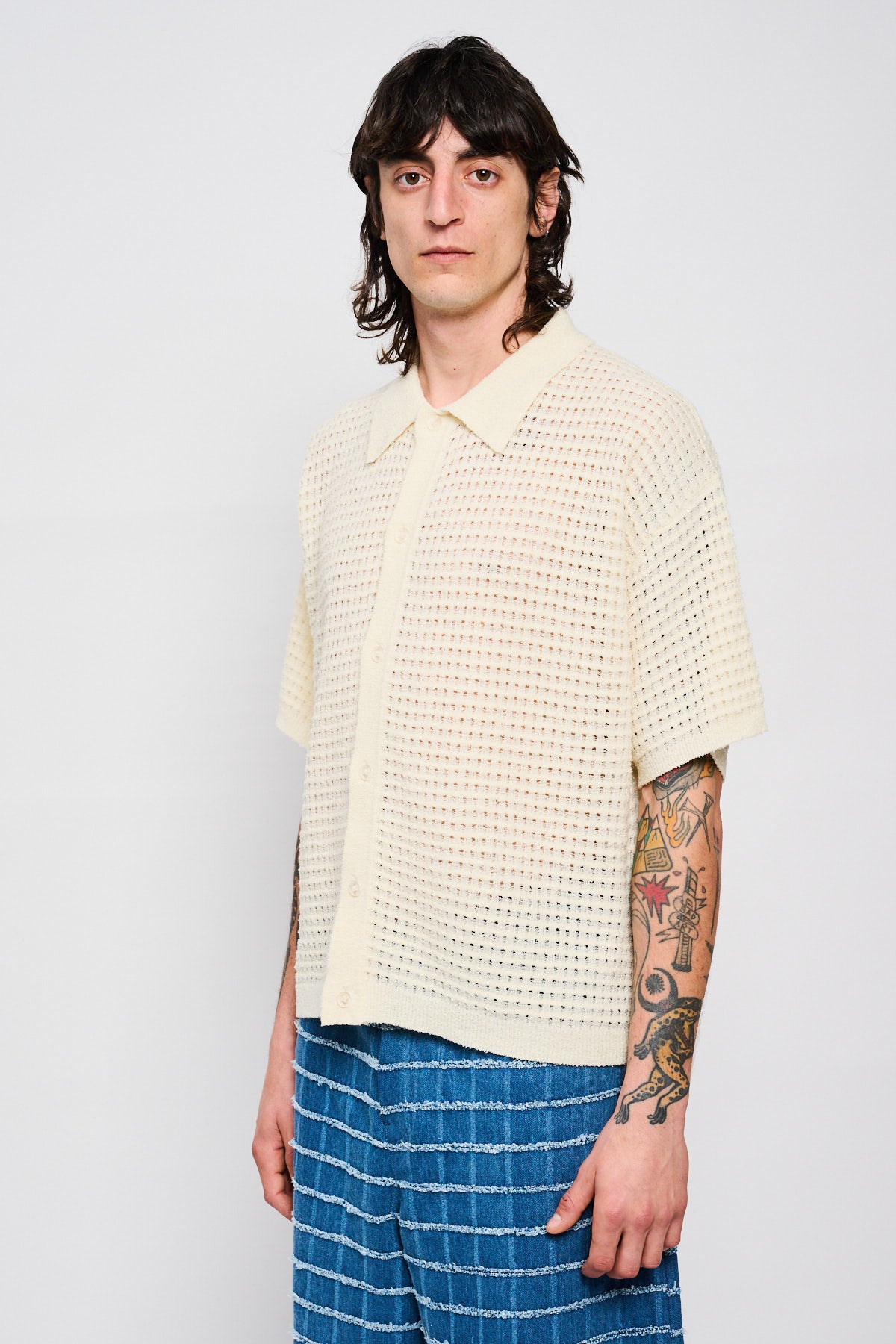 SPONGE KNIT SHIRT