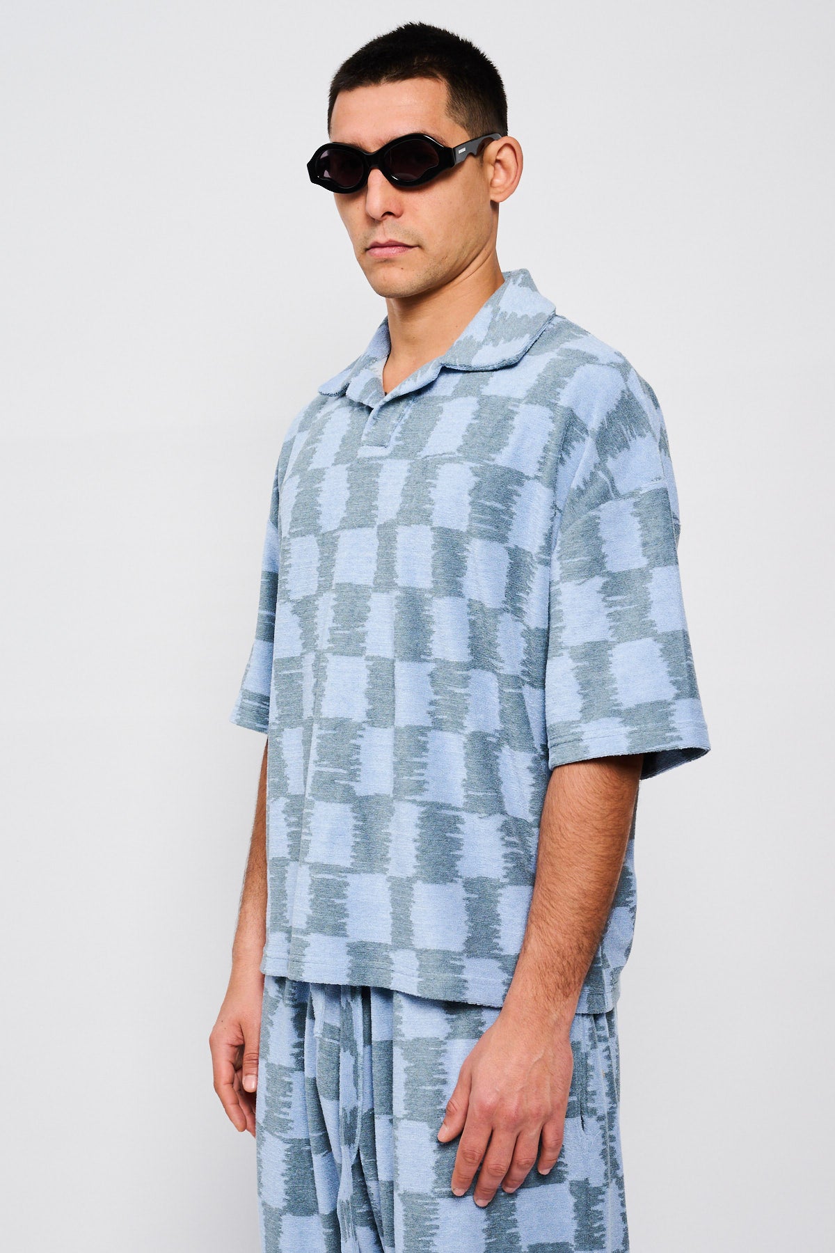 TERRY CHECK POLO