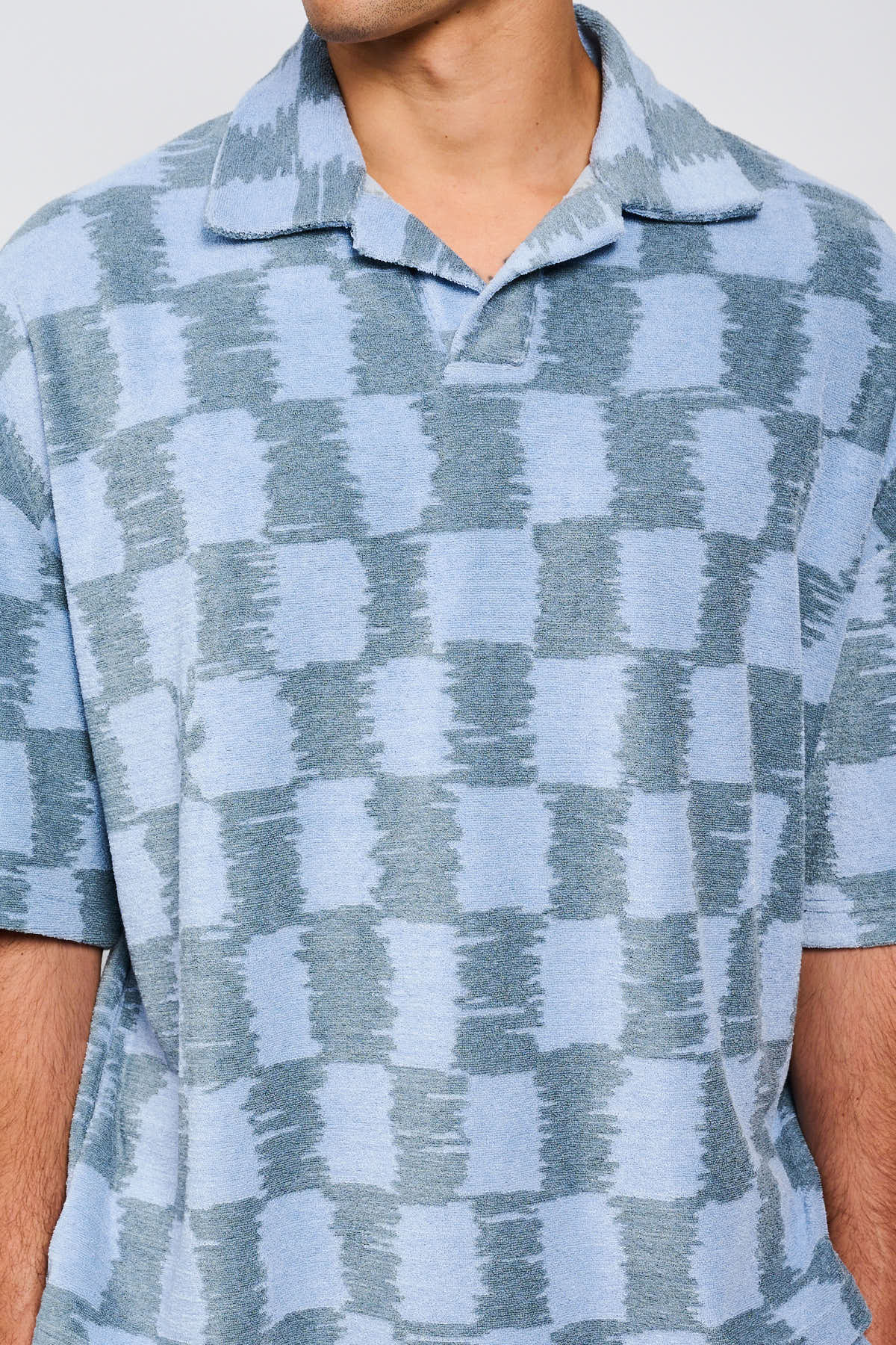TERRY CHECK POLO