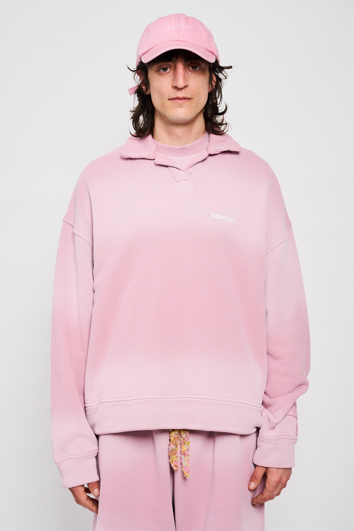 SPRAY POLO SWEATSHIRT