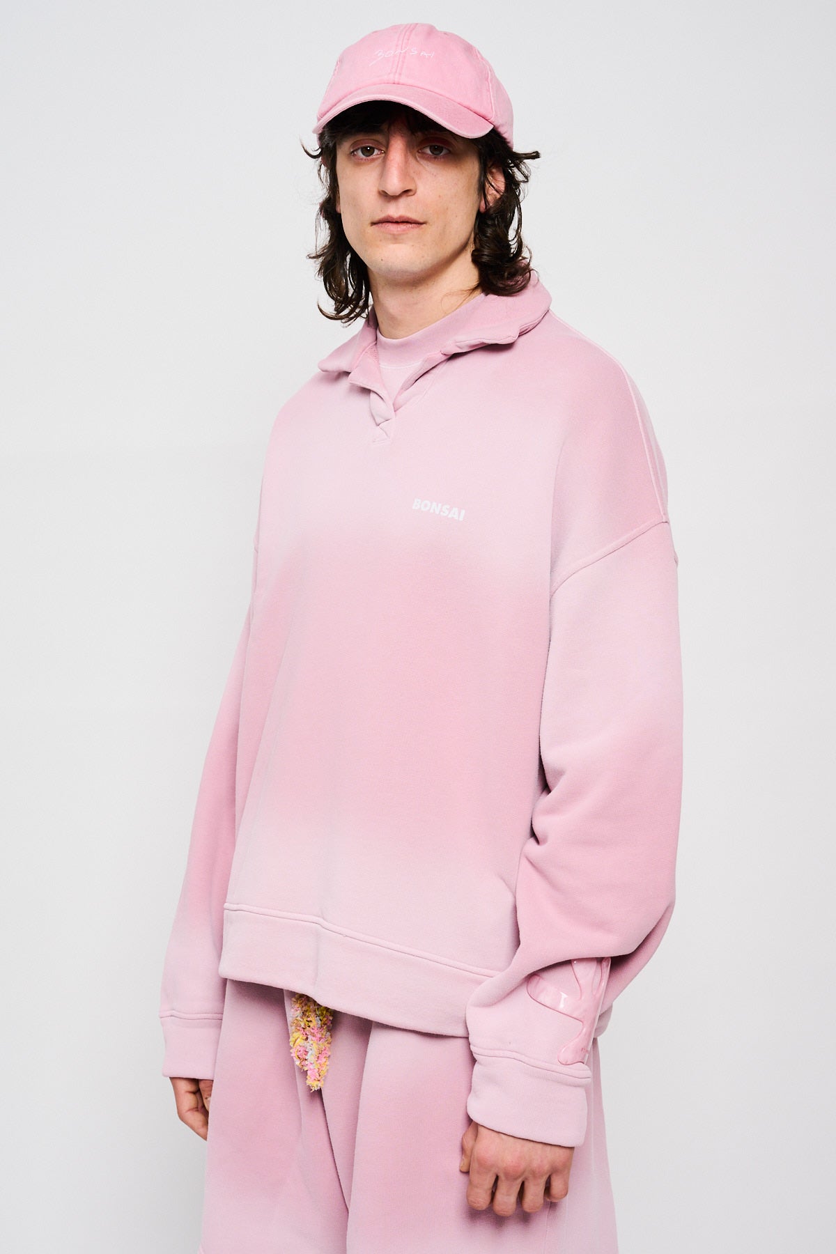 SPRAY POLO SWEATSHIRT