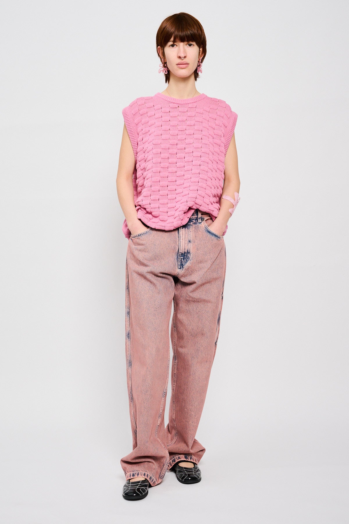 PEONY LOOSE DENIM