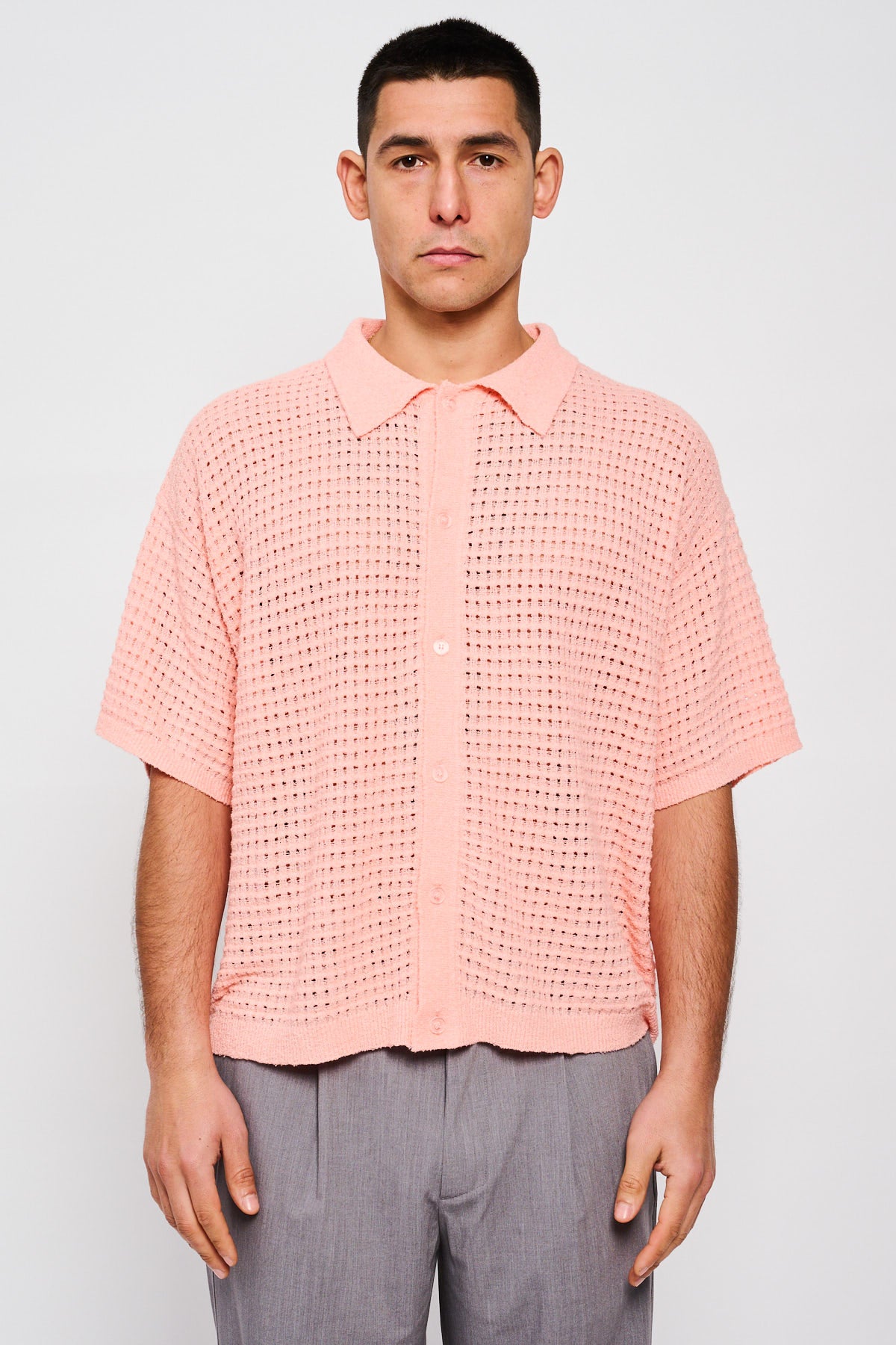 SPONGE KNIT SHIRT