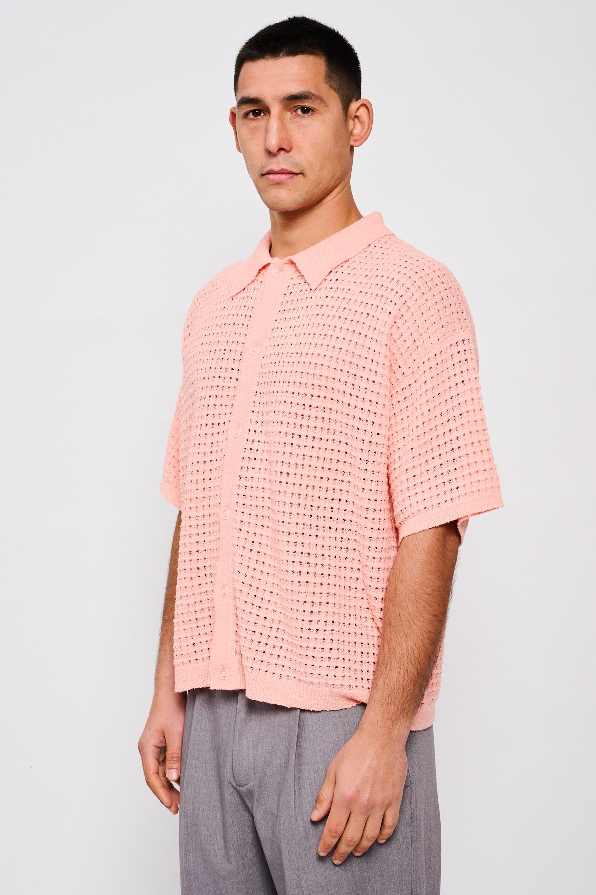 SPONGE KNIT SHIRT
