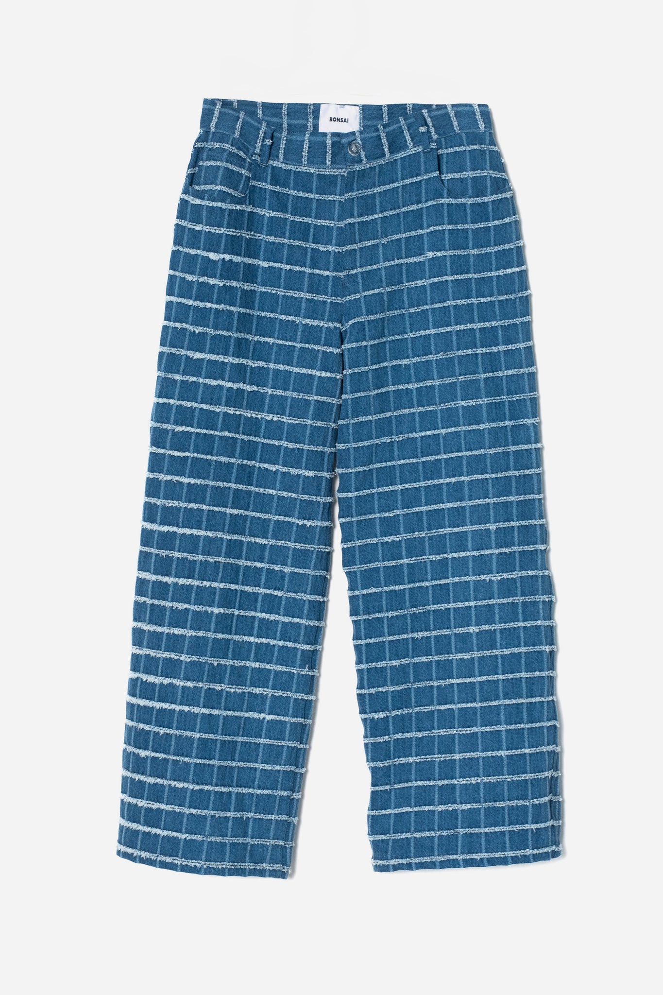 CHECK SUPER LOOSE DENIM