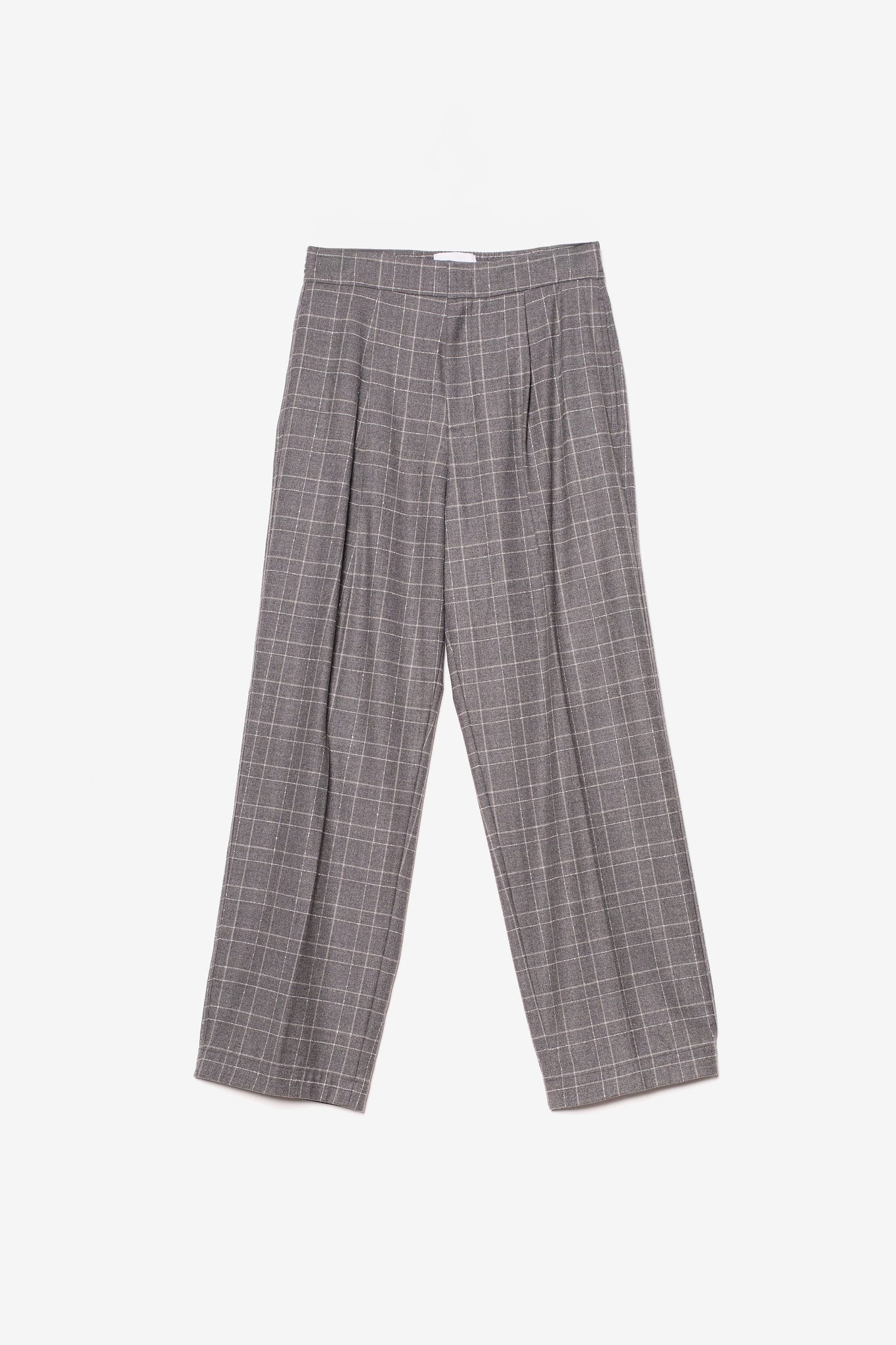 CHECK LOOSE FIT PANT