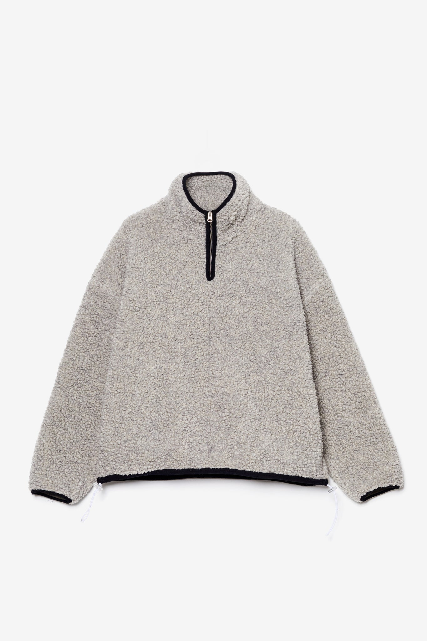 BOUCLE POLAR FLEECE SWEATSHIRT
