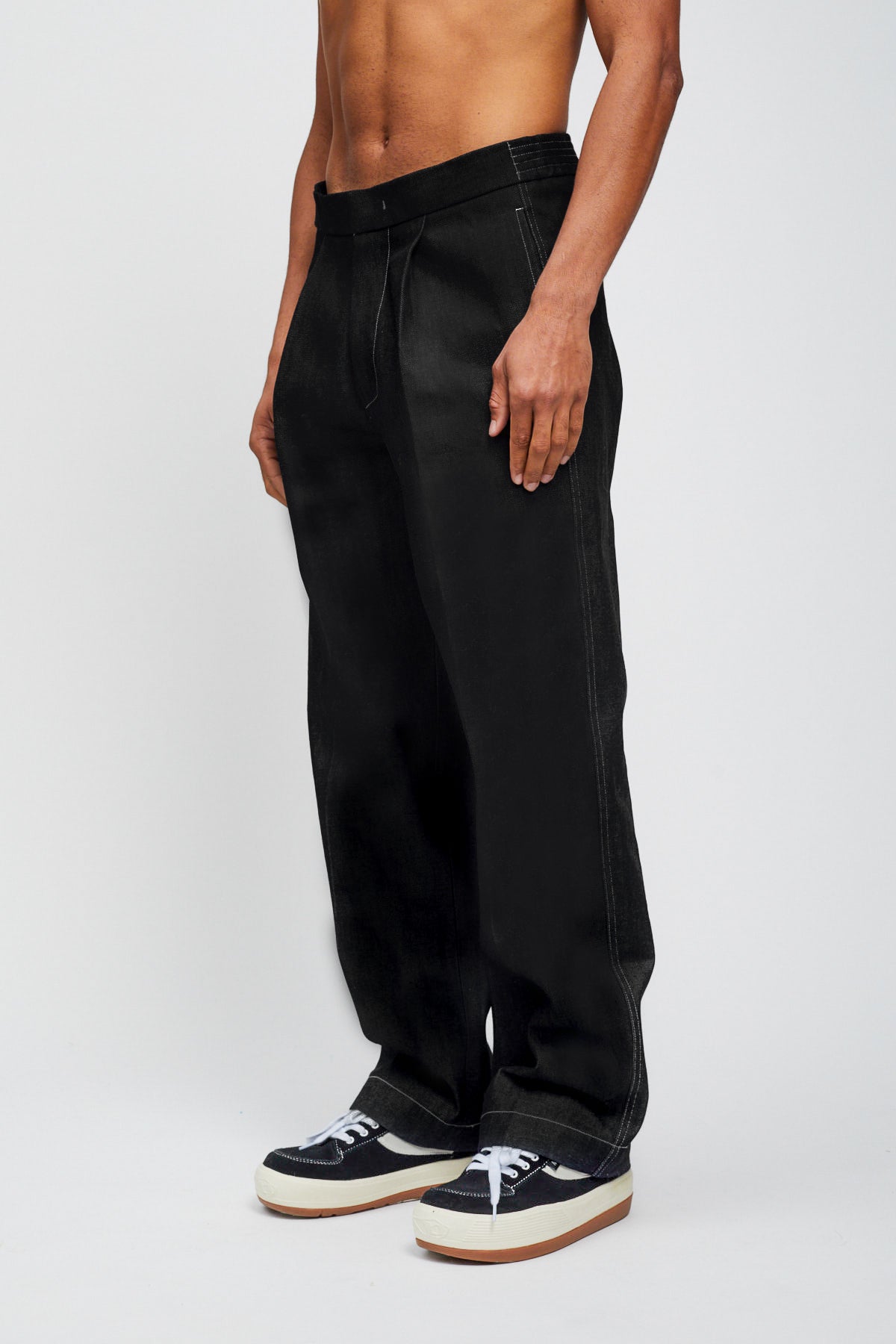 STUDIO COTTON LOOSE PANT